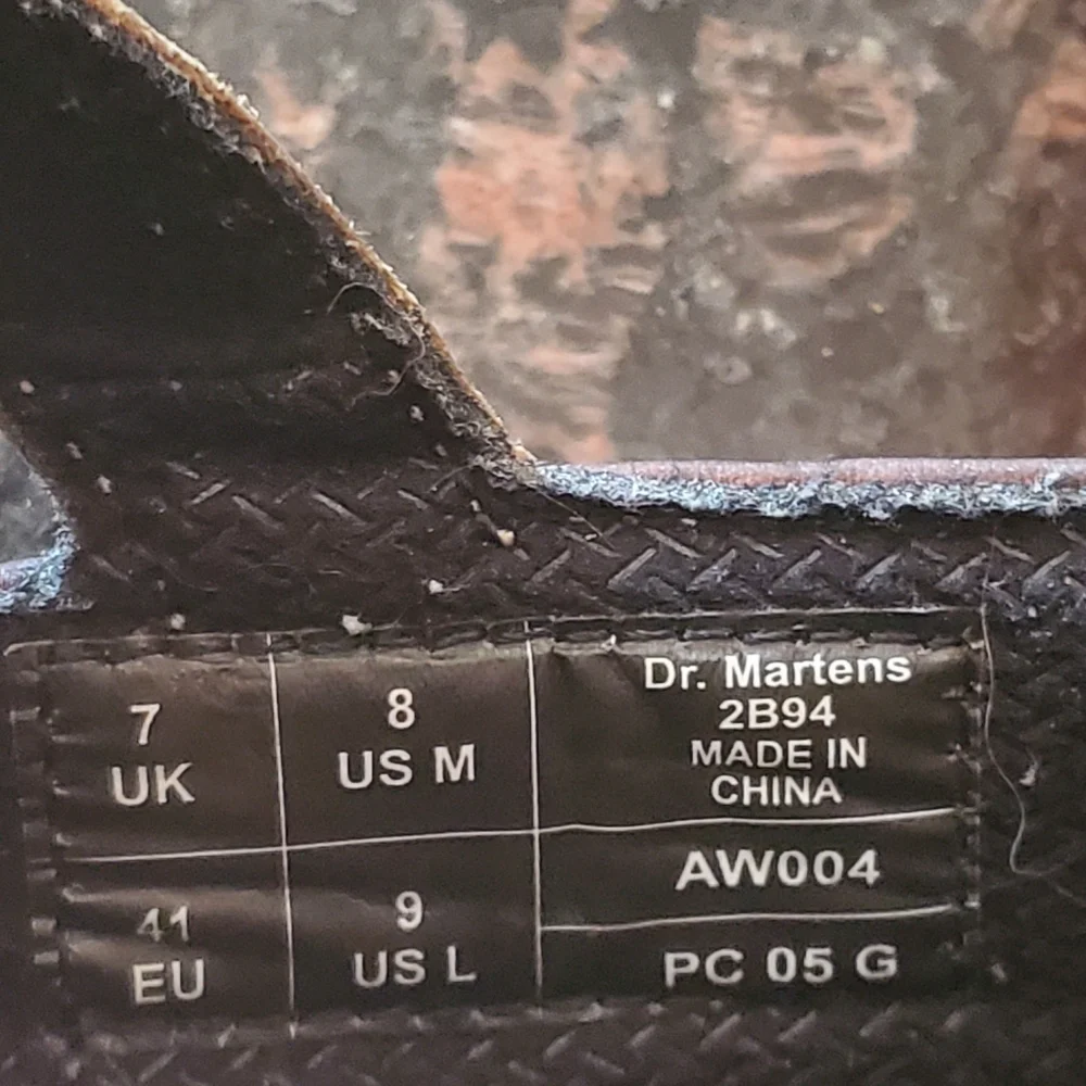 Dr. Martens Brown Leather Mary Jane Shoes - Picture 9 of 11